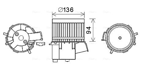 AVA QUALITY COOLING Salona ventilators FT8435